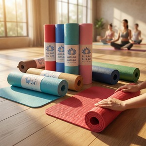 Fabricante de Tapetes de Yoga EVA Ecológicos OEM |   Impermeable y Antideslizante |   175 cm / 182 cm |   Logotipo y Empaque Personalizados |   Fábrica en Vietnam - Product Image 1