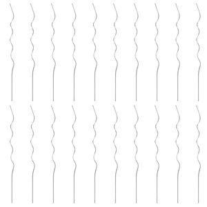 43.3 \ "impianto a spirale in acciaio zincato supporta attrezzature e accessori per arrampicata 20 pezzi - Product Image 3