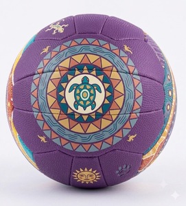 Ballons de netball promotionnels avec graphismes inspirés du patrimoine, personnalisation de marque, souvenir d'événement, fabricant ODM, faible MOQ, expédition rapide - Product Image 6