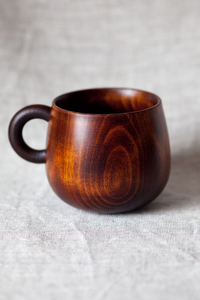 Taza de madera moderna de la mejor calidad con asa duradera, forma natural, producción en masa, precio al por mayor en India - Product Image 6