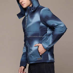 Veste matelassée pour homme et femme, manteau chaud d'hiver, streetwear oversize, coupe-vent, veste à bulles - Product Image 2