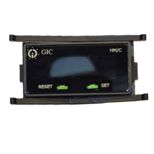 Compteur d'heures numérique LCD GIC et compteur de cycles, usage industriel, plastique, 12V DC, modèle Z2221N0G2FT00 - Product Image 1