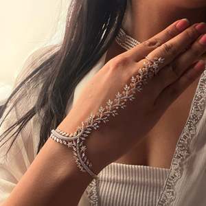Runi CZ Designer Fashion Body Jewelry Bracelet - Product Image 1