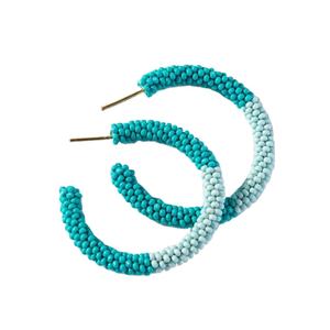 Pendientes al por mayor, rojos y blancos, bordados a mano con cuentas de semillas para niñas, al mejor precio desde India - Product Image 6