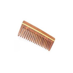 Peine de madera artesanal indio con diseño elegante para uso en el hogar y hoteles, peine de madera para uso diario en el hogar, peine de madera para salón. - Product Image 1