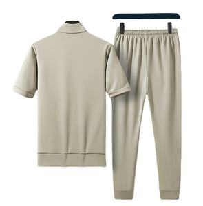 lightweight High Demand Short Sleeve Top and <b>Pant</b> for Men High Quality Men Fitness Tracksuit Custom Printed Comfortable - Product Image 2