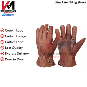 Working Gloves Heavy Duty Protection Gloves Anti <b>Slip</b> Grip for Construction Mechanical Tasks OEM Bulk - Product Image 2