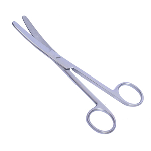 Ciseaux chirurgicaux professionnels droits et courbés en acier inoxydable, manuels et réutilisables pour usage hospitalier - Fournitures chirurgicales de haute qualité - Product Image 2