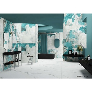 Mejor precio 1600x3200mm moderno clásico Calacatta oro 12mm losa de porcelana grande azulejos de encimera de cocina prefabricados - Product Image 2