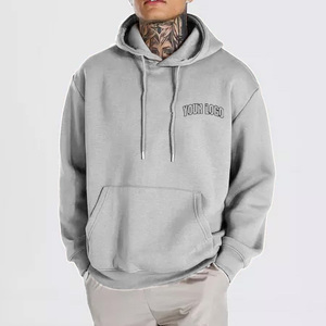 Sudadera con Capucha Unisex Extra Grande de Forro Polar Grueso, Poliéster/Algodón de Alta Calidad, Impresión de Logotipo Personalizado, Cuello con Capucha para la Temporada de Invierno - Product Image 3