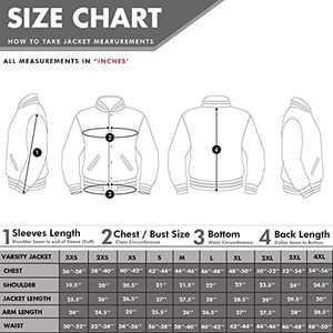 เสื้อแจ็คเก็ตวาร์ซิตี้สีน้ำเงินกรมท่าสำหรับผู้ชาย แขนเสื้อทำจากหนัง PU สีเหลือง ปกเสื้อแบบพับลง ติดกระดุม สไตล์เพรปปี้ เหมาะสำหรับใส่ในฤดูใบไม้ร่วง - Product Image 5