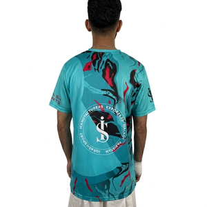 Top Quality Men Sublimation Printing <b>100</b>% <b>Polyester</b> Sports Workout Sublimation Latest men T <b>shirts</b> - Product Image 3