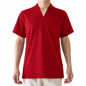 Custom Unisex <b>Cross</b> V-Neck Short Sleeve Medical Scrub <b>Top</b> Nursing Healthcare Spa Work Uniform premium quality 2026 - Product Image 3