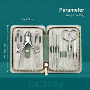 Multi function Stainless Steel Nail Clipper Set Manicure Pedicure Scissor Tweezers Nail Art Tools Set - Product Image 5