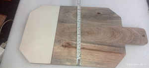 Tablas de cortar de madera dura de mango de Acacia para cortar verduras y carne - Product Image 6