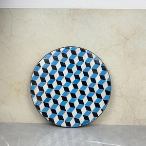 Table basse / table à manger ronde personnalisée en résine époxy, plateau en bois et résine époxy, décoration intérieure, vente en gros - Product Image 3