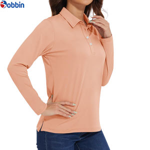 Camiseta Polo Personalizada con Logotipo para Mujer, Camisetas de Tenis Transpirables de Verano, Camiseta de Golf de Manga Larga con Protección para Mujer - Product Image 3