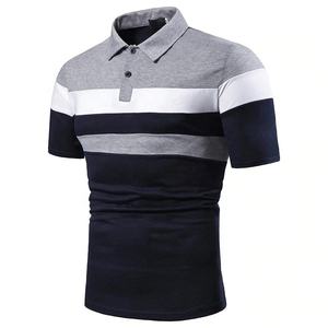 Camiseta Polo Personalizada 2026 al por Mayor para Hombre, Tela de Algodón Suave, Camisetas Polo Lisas para Días Festivos, Combinación de Colores, Camisetas Polo Bordadas - Product Image 2
