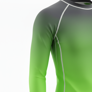 เสื้อรัดรูปแขนยาวแบบยูนิเซ็กซ์สำหรับออกกำลังกาย ครอสฟิต บีเจเจ เอ็มเอ็มเอ็ม ยิวยิตสู ชุดกีฬาสำหรับฝึกซ้อมแบบซับลิเมชั่นสั่งทำได้ - Product Image 5