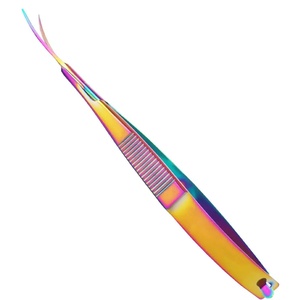 Ciseaux à ressort en acier inoxydable Ryzer Studio, lame incurvée, pointe acérée, ouverture automatique, ciseaux de manucure durables, outil de coupe des ongles - Product Image 6