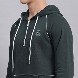 Winter Hooded Casual Solid 100% Cotton Stretch Fabric Stylish Design Eco-Friendly Quick Dry Lightweight <b>Jogging</b> <b>Suit</b> for - Product Image 5