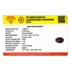Premium 12.7 Carat Yemeni Aqeeq Loose Gemstone for Fine Jewelry - Product Image 4