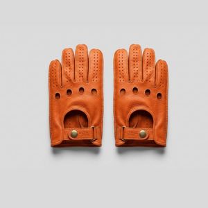 Guantes de Conducción Básicos para Hombre, de Piel de Cabra Suave, Dedos Completos, para Deportes al Aire Libre, Invierno, Esquí y Ciclismo - Product Image 4