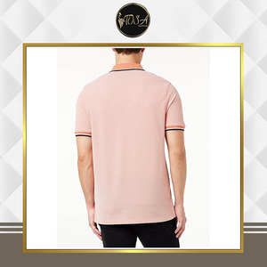 ผู้จัดจำหน่ายและผู้ส่งออกชั้นนำ จำหน่ายเสื้อโปโลชายสีชมพูคุณภาพเยี่ยม ผลิตจากวัสดุที่ยั่งยืน สำหรับผู้ซื้อขายส่ง - Product Image 4