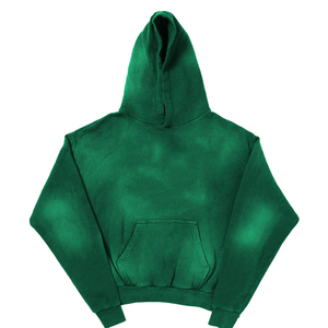 Unisex Solid Acid Wash Quarter <b>Zip</b> <b>Hooded</b> Sweatshirt Soft Cotton Blend Regular Fit Autumn Casual Daily Wear Streetwear ODM - Product Image 3