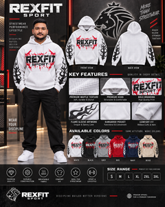 <b>Mens</b> <b>White</b> Waffle Full Zip Plush Fleece 370g Oversized Streetwear Winter <b>Sweatshirt</b> OEM Service Casual Apparel - Product Image 6