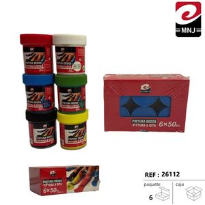 Peinture pour doigts 50 ml bleu ciel – Kit d'art pour peinture au doigt - Product Image 2