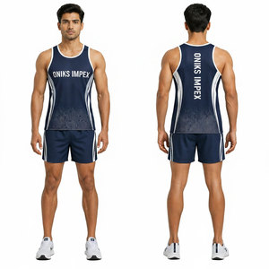 Tenue d'athlétisme sans manches de style unique, fabriquée sur mesure (OEM), pour athlètes professionnels, uniforme d'athlétisme personnalisé 2026 - Product Image 5