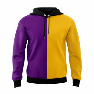 เสื้อฮู้ดดี้แบบสั่งทำ ผ้าฝ้ายฟลีซหนานุ่ม สไตล์สตรีทแวร์ รับผลิตแบบ OEM ขายส่ง - Product Image 1