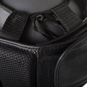 RTS Wholesale Price Pu Leather MMA Head Guard With Face <b>Shield</b> <b>Kick</b> Boxing Full Face Protector Muay Thai Head Guard AI-HG-39 - Product Image 2