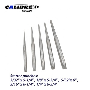 ชุดเครื่องมือตอกและสกัดแบบมีดสกัดปลายเรียว 16 ชิ้น ยี่ห้อไต้หวัน คาลิเบอร์ - Product Image 5