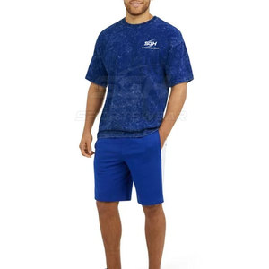 Nouveau design 2026 – T-shirt délavé à l'acide pour homme, coupe ajustée, couleur unie, léger, haute qualité, best-seller - Product Image 4