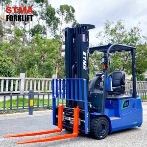 סטמה 1500 ק "ג 2ton 48v מזלג להרים חשמל 1.5t 2 טון חשמלי טון משקל מלגזה 3 גלגל משאית מחיר - Product Image 3