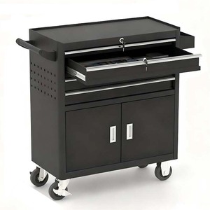 Garage Mechanic Steel Drawer <b>Tool</b> Trolley <b>Cart</b> <b>Tool</b> Box Workshop Heavy Duty <b>Tool</b> <b>Cart</b> - Product Image 1