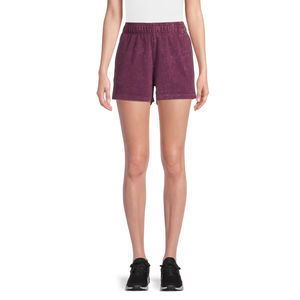 Shorts de jogging vintage délavés à l'acide pour femmes, taille haute, qualité supérieure, style streetwear, effet usé, délavé soleil, poids lourd - Product Image 6