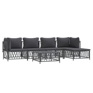Set Lounge da Giardino Antracite - Product Image 3