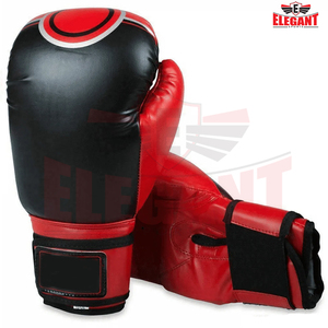 Guantes de Boxeo de Diseño Dividido en Negro y Rojo, de Alto Rendimiento, Directo de Fábrica, con Marca Privada Personalizada, Precio al por Mayor - Product Image 2