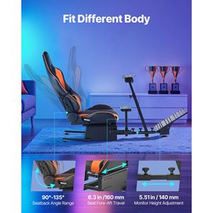 Heavy Duty Racing Wheel <b>Stand</b> for <b>PC</b> Simulator Cockpit Steering Wheel <b>Stand</b> Logitech G25 G27 G29 G920 G923 Thrustmaster T30 - Product Image 5