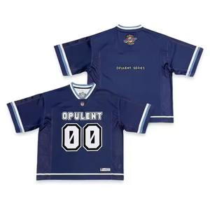 Camiseta de Fútbol Retro Personalizada para Hombre, Negra y Amarilla, Estilo Urbano, Cuello en V, Sublimada, Transpirable, Talla Grande - Product Image 6