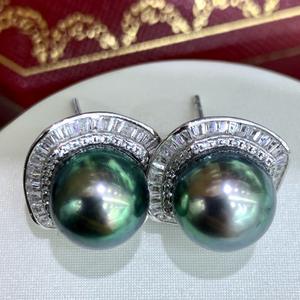 Pendientes de Perlas de Agua Dulce con Forma Barroca Natural, Accesorios de Moda Templados, Venta al por Mayor - Product Image 2