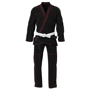 Uniforme de karaté personnalisé avec logo, séchage rapide, extensible, Gi d'arts martiaux unisexe, 100% coton, uniforme de karaté pour arts martiaux - Product Image 1