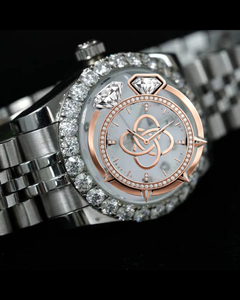 Reloj de Lujo para Hombre con Diamantes Moissanite, Completamente Adornado con Piedras VVS, Reloj de Pulsera - Product Image 3