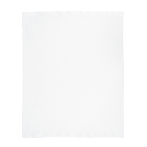 Couverture en tricot écologique 100% coton, couleur unie, style mignon, pour bébé, forme rectangulaire, poids 209g-278g, lavable en machine - Product Image 3