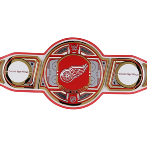Custom Detroit Red Wings Championship Belt Limited Edition NHL Tribute Belt High Quality Sports Memorabilia Collector's Gifts - Product Image 2