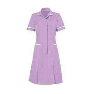 Uniforme de Enfermera, Uniforme Médico, Uniforme de Hospital, Uniforme de Trabajo con Rayas, Vestido de Trabajo para Doctora o Enfermera - Product Image 2