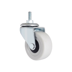 ล้อเลื่อนเฟอร์นิเจอร์ขนาด 2 นิ้ว แกนเกลียว M6 แบบหมุนได้ รับน้ำหนักเบา - Product Image 1